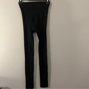 George Black Fleece Tights